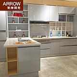 ARROW箭牌橱柜 厨房整体橱柜组合套餐定制定做厨柜芬兰岛3米地柜+3米台面+1.5吊柜+水盆+龙头